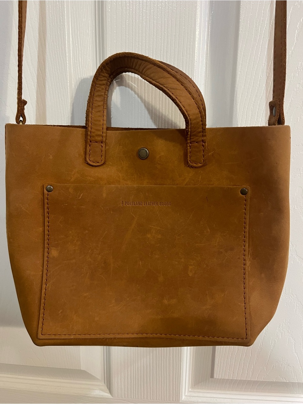 Portland Leather Mini Crossbody - Picture 2 of 6